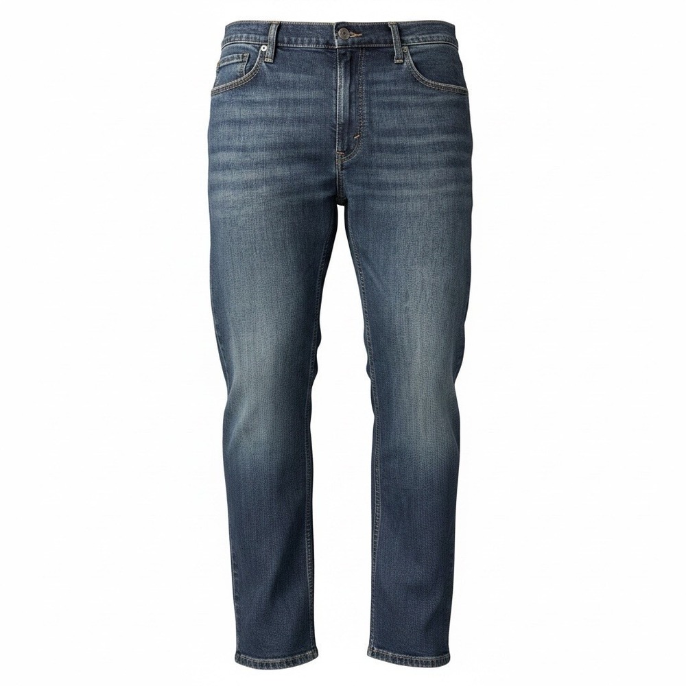 Levi's Signature Straight Leg Jeans Mens 38x29 Blue Dark Wash 58988-0024